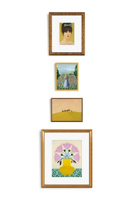 Artfully Walls Peppy Cheer Gallery Wall Art In Multi