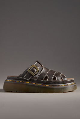 DR. MARTENS' MAXXY SLIDE PLATFORM SANDALS 