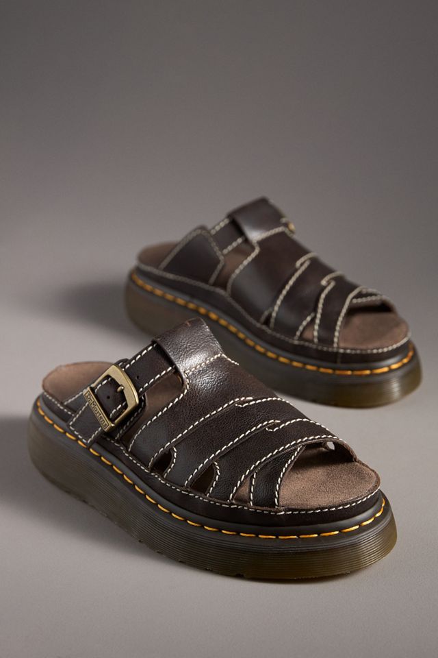 Dr Martens★MAXXY スライド サンダル★兼用★KELP BROWN MAXXY スライド サンダル