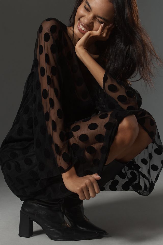 Maeve Long-Sleeve Mesh Tunic #2