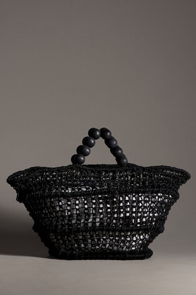 POOLSIDE The Comporta Straw Tote #1