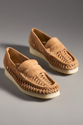 Clarks Wallaloafer Weave Shoes | Anthropologie