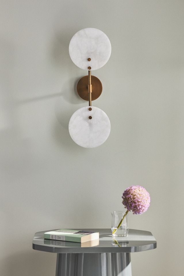Oracle Alabaster Sconce #1