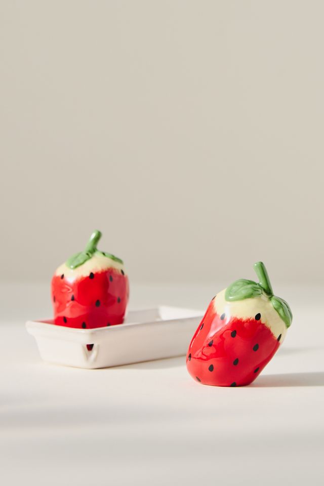 Foster Icon Stoneware Salt & Pepper Shakers #1