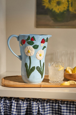 Anthropologie Foster Stoneware Pitcher