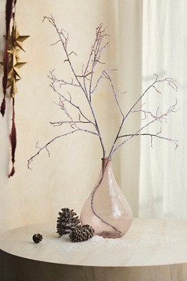 Terrain Faux Snowy Twig Branch