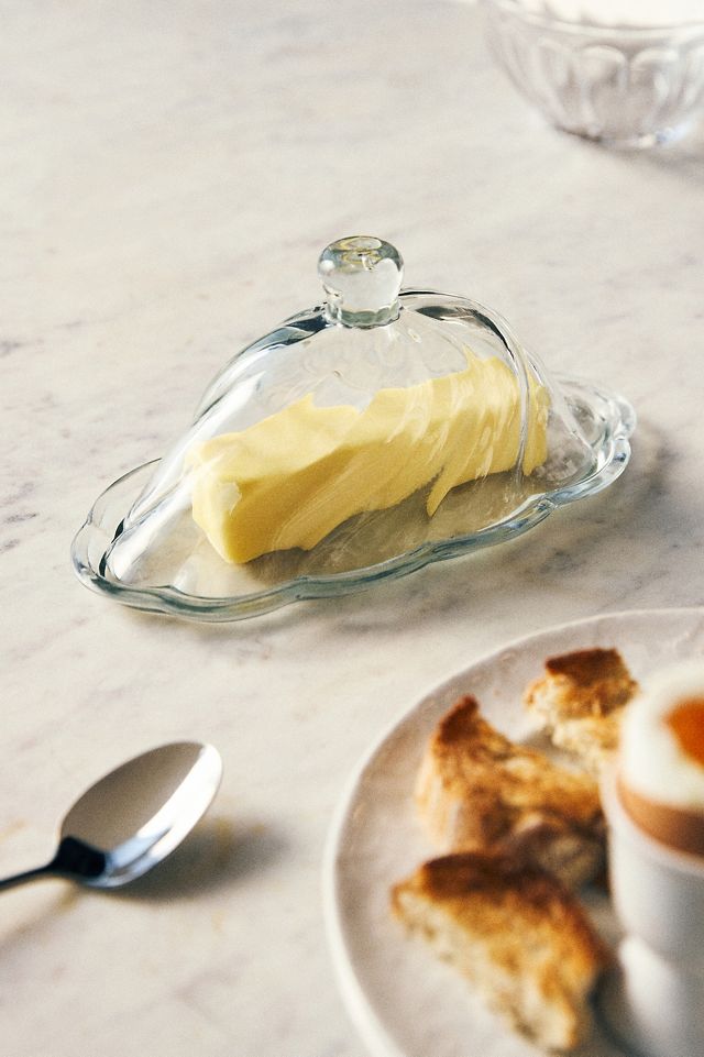 Etta Glass Butter Dish