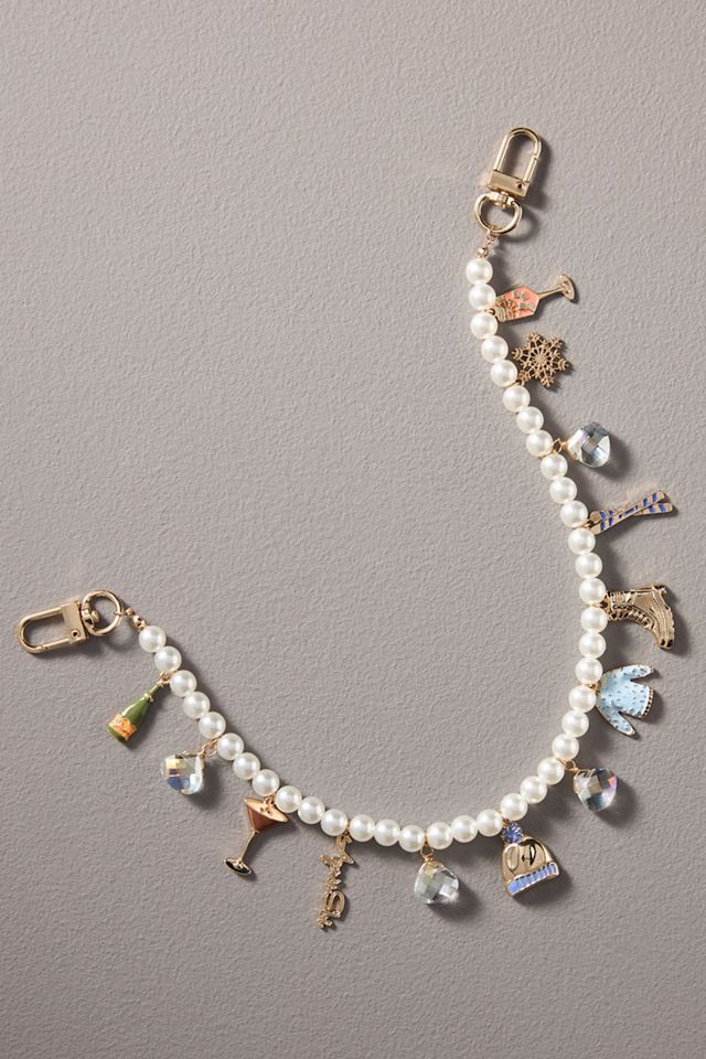 Icon Pearl Bag Charm #2