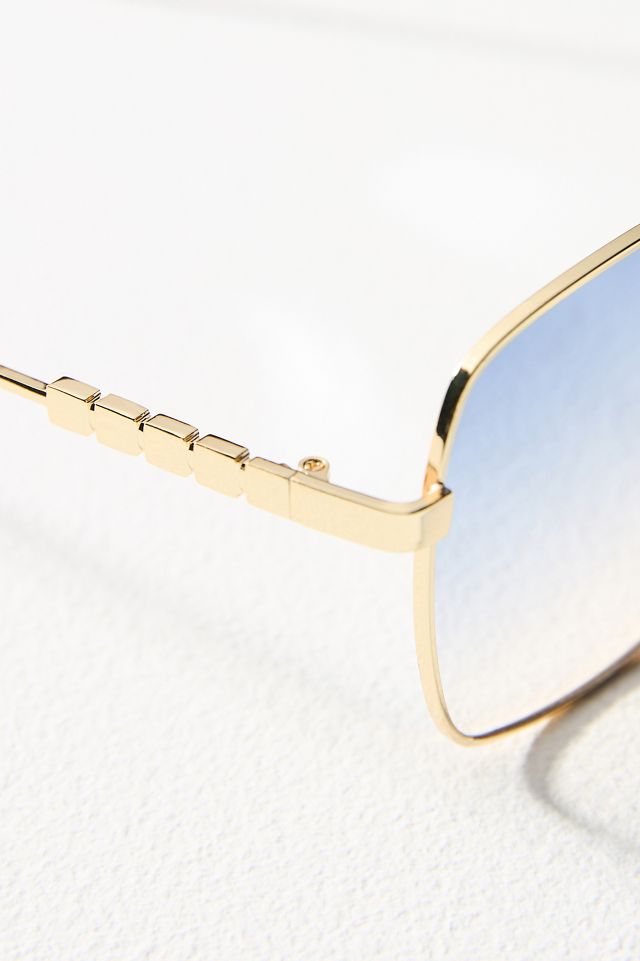 Ombré Lens Oversized Square Sunglasses #2