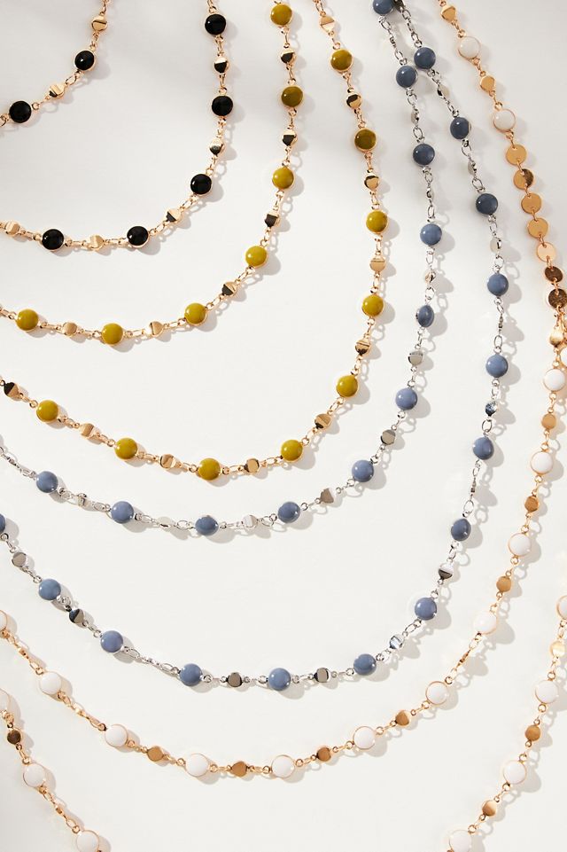 Delicate Stone Necklace #1