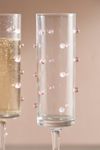 Pink Confetti Flutes, Set of 2