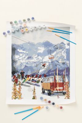 Paint Anywhere Christmas Holiday Paint Kit