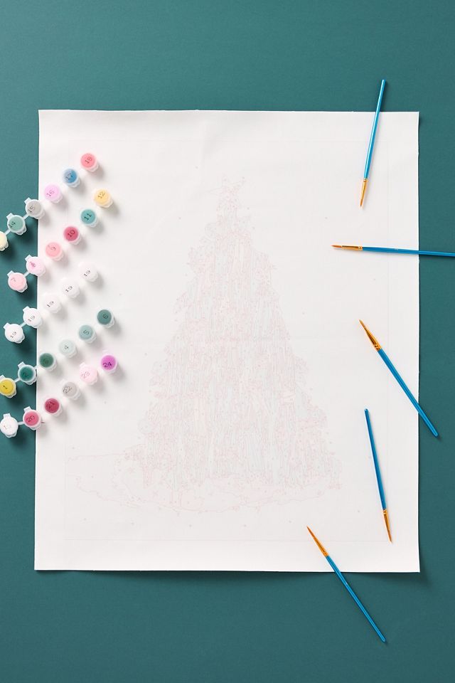 Paint Anywhere Christmas Holiday Paint Kit