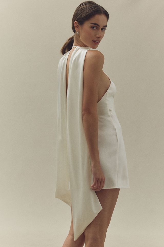 Significant Other Lucile Halter Sash Mini Dress #1