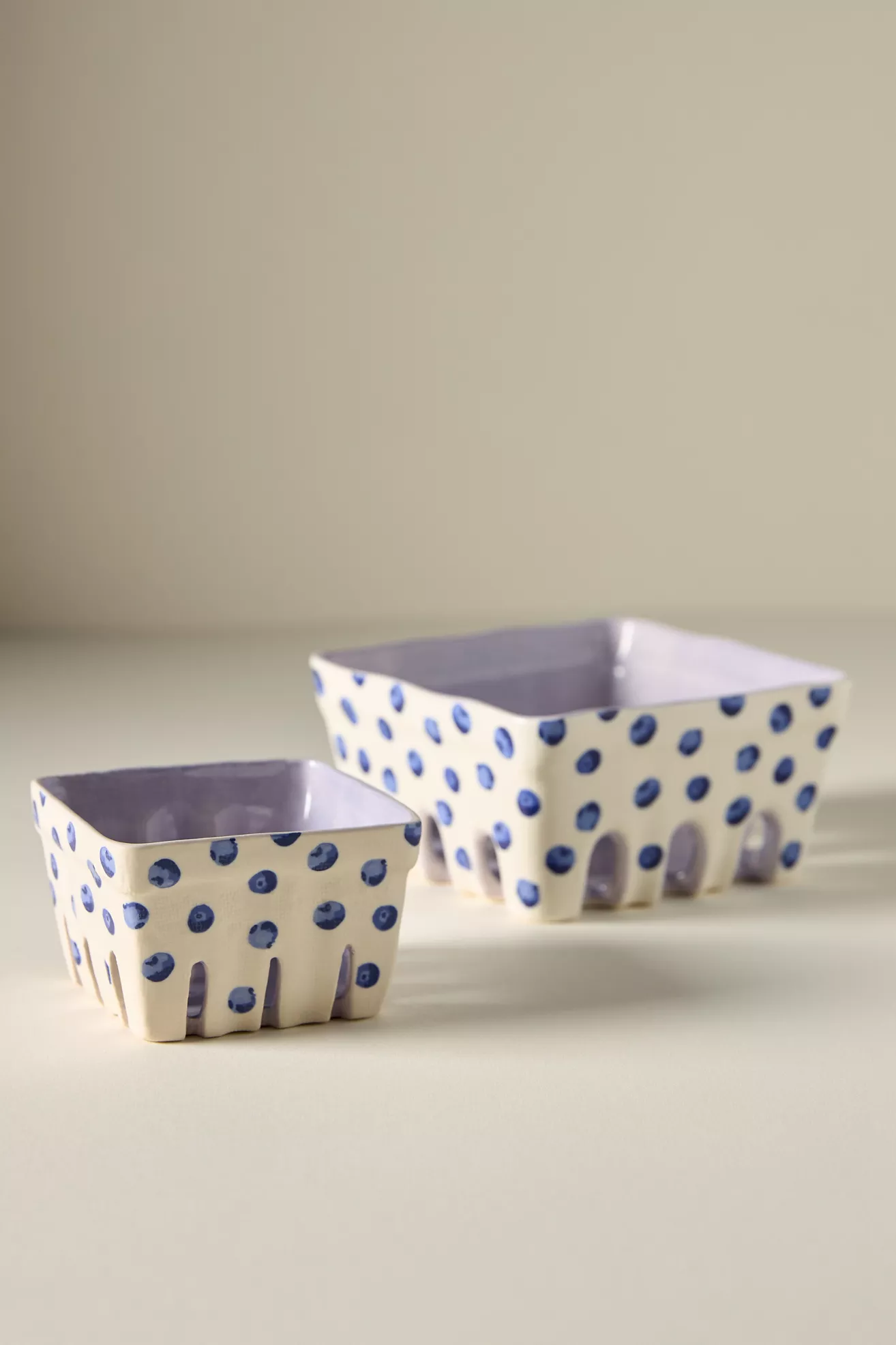 Fruta Stoneware Berry Basket - thumbnail 8