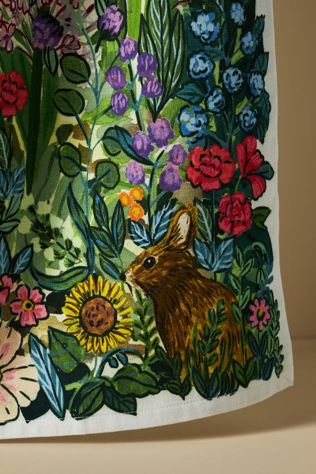 Wildflower Dish Towel #1