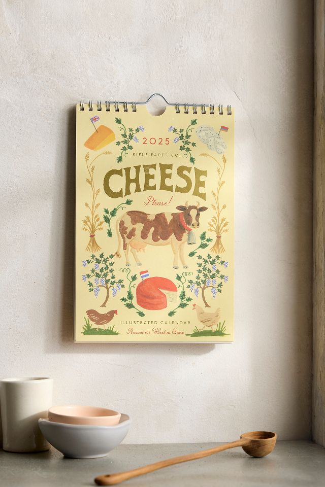 Cheese 2025 Calendar | Terrain