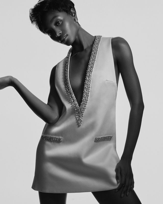 Retrofete Nancie Embellished Mini Dress #1