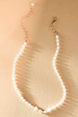 Nadri Siren Cultured Freshwater Pearl Collar Necklace In 18k Gold Plated, 18 In Gold