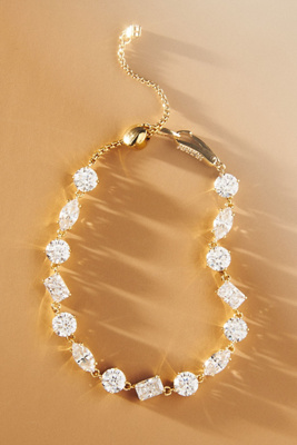 Nadri Invitation Only Long Slider Bracelet In Gold