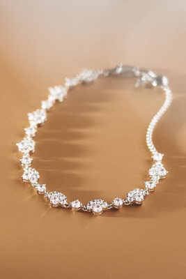 Shop Nadri Matchpoint Lace Line Bracelet In Silver