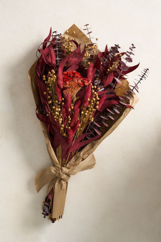 Dried Vermilion Ember Bouquet #2