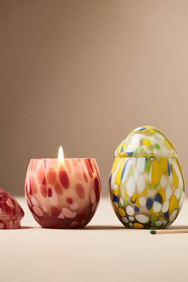 Mini Cheena Egg Fresh White Cashmere & Musk Glass Candle #1