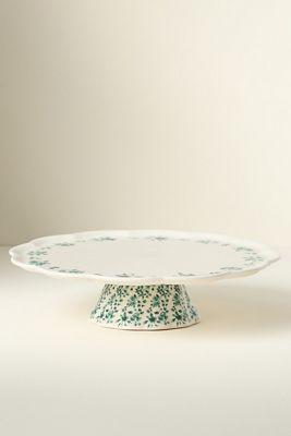 Etta Stoneware Cake Stand