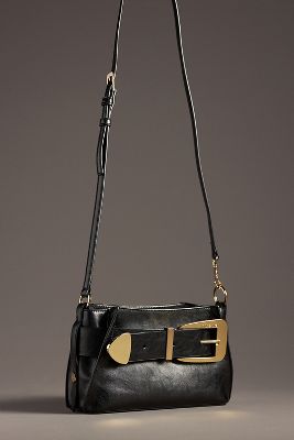 Dolce Vita Wendy Crossbody Bag In Gold