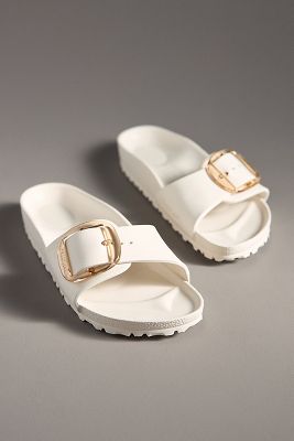 Birkenstock Madrid Big Buckle Eva Sandals In White