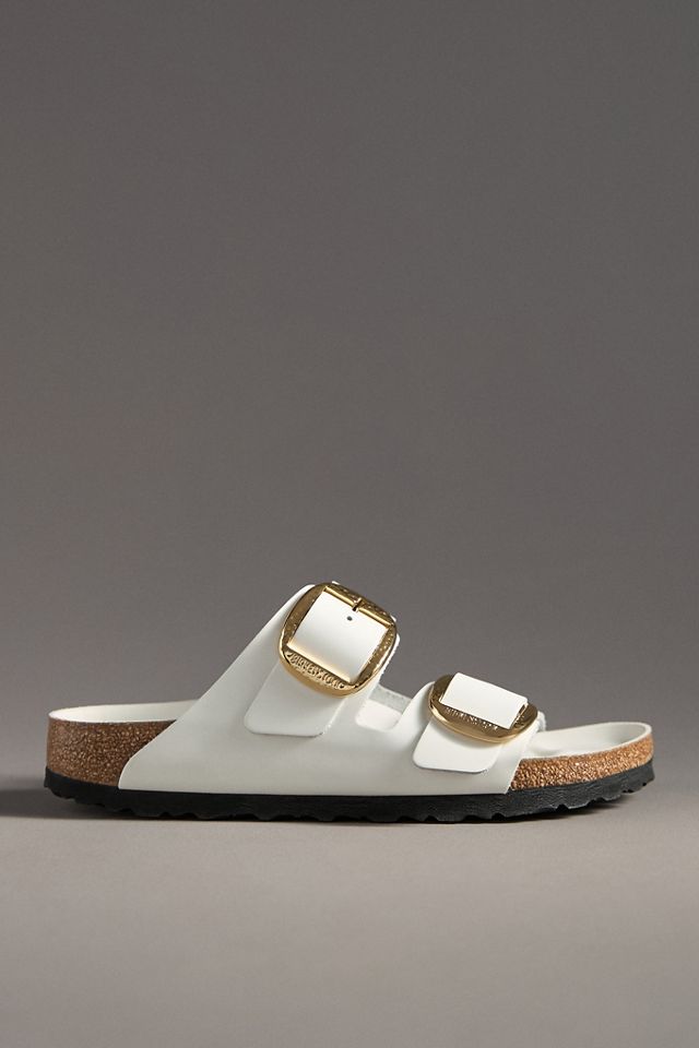 Birkenstock Arizona Big Hammered Buckle High Shine Sandals
