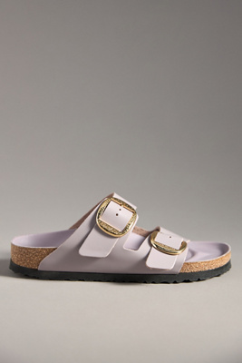 Birkenstock Arizona Big Hammered Buckle High Shine Sandals