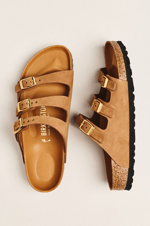 Birkenstock Florida Triple-Strap Sandals | Anthropologie
