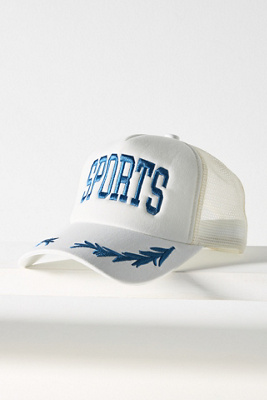 Worn/West Embroidered Brim Baseball Cap | Anthropologie