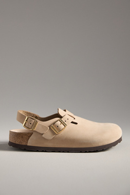Birkenstock Nubuk Leather Tokio Clog Shoes