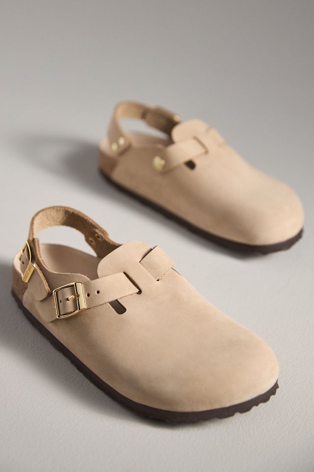 Birkenstock Tokio Nubuck Leather Clogs #1