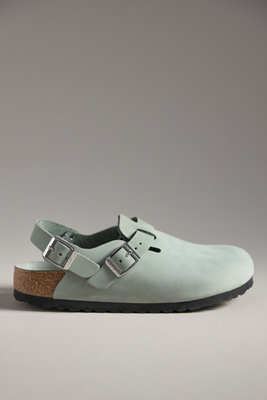 Birkenstock Sage Green Microfiber Tokyo Ii Slippers