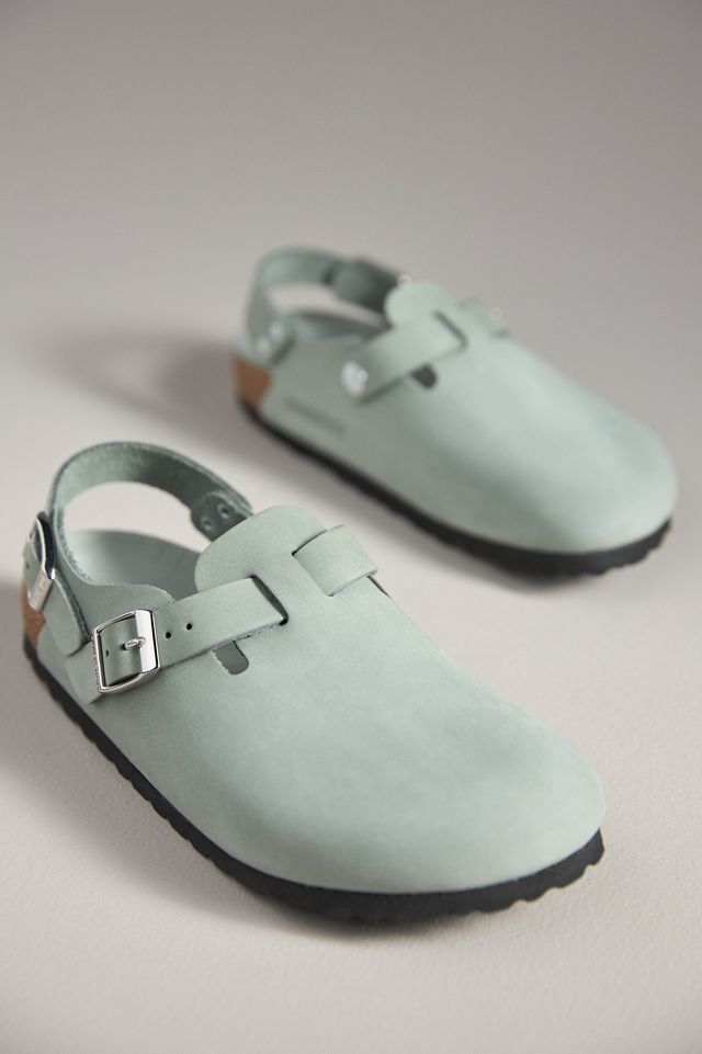 Birkenstock Tokio Nubuck Leather Clogs #1