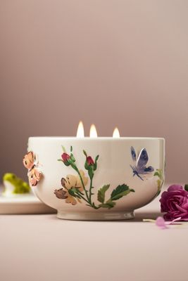 Gardenia Fruity Clementine & Jasmine Ceramic Candle