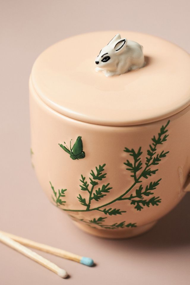 Gardenia Fresh White Cashmere & Musk Ceramic Candle #2
