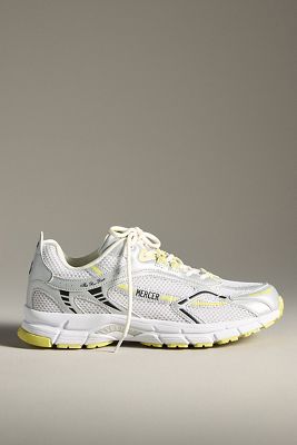 MERCER THE-RE-RUN METALLIC NEON SNEAKERS 