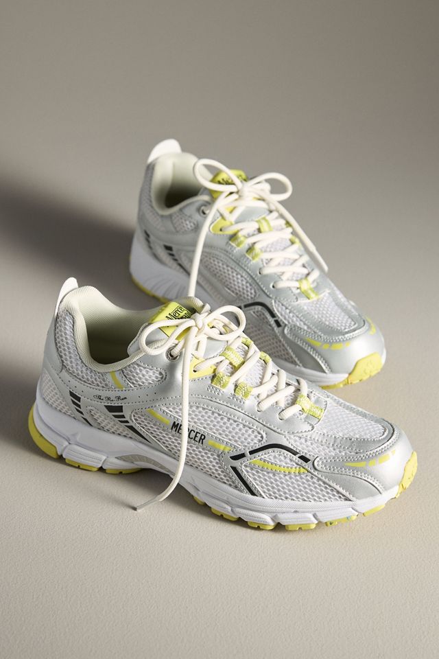 Mercer The-Re-Run Metallic Neon Sneakers #1