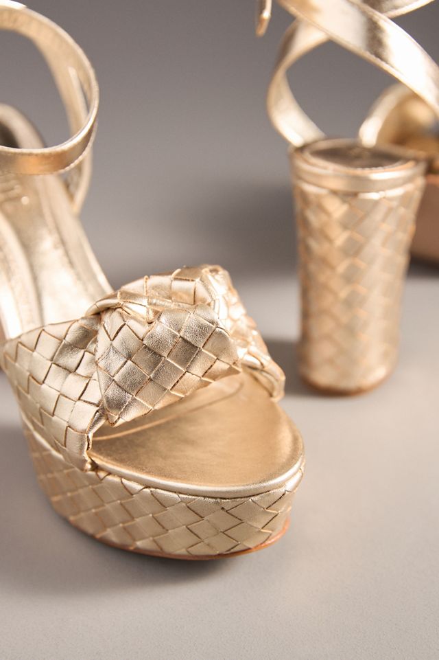 Schutz Kareena Knot Platform Heels #2