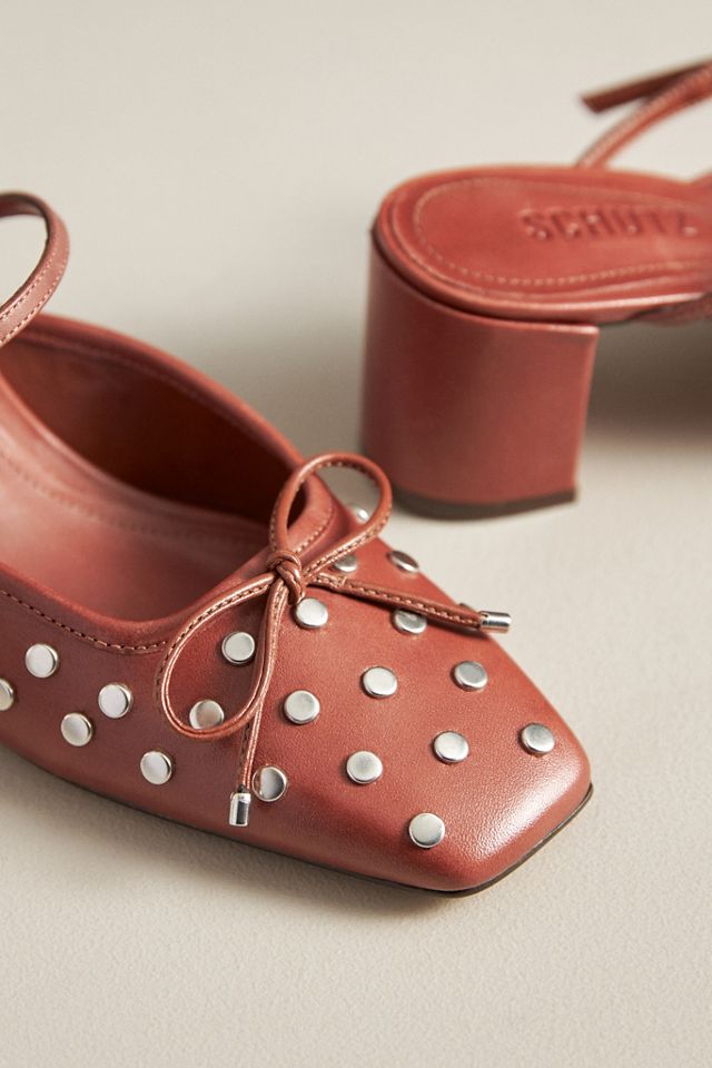 Schutz Arissa Block-Heel Mules #2