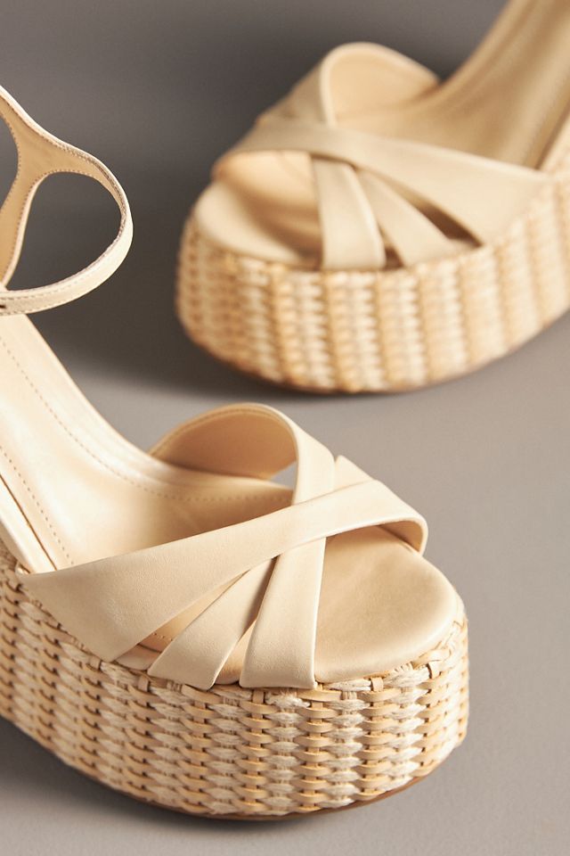 Schutz Keefa Wedge Platform Heels #2