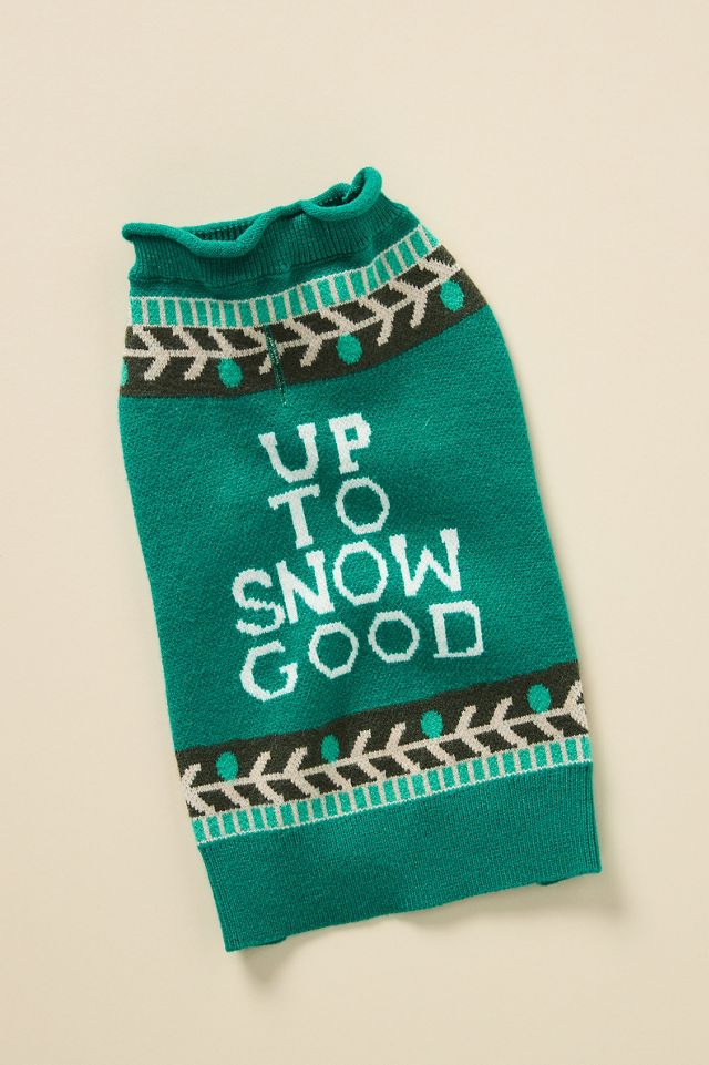 Maxbone x Anthropologie Up To Snow Good Pet Sweater #2