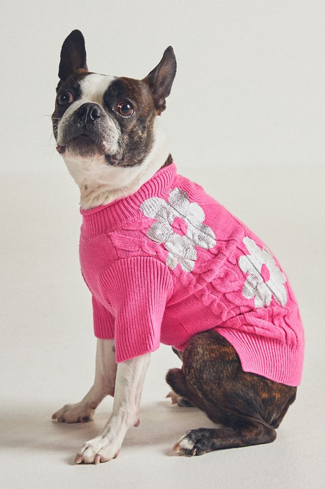 Anthropologie x Maxbone Floral Dog Sweater #1