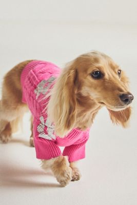 Anthropologie x Maxbone Floral Dog Sweater