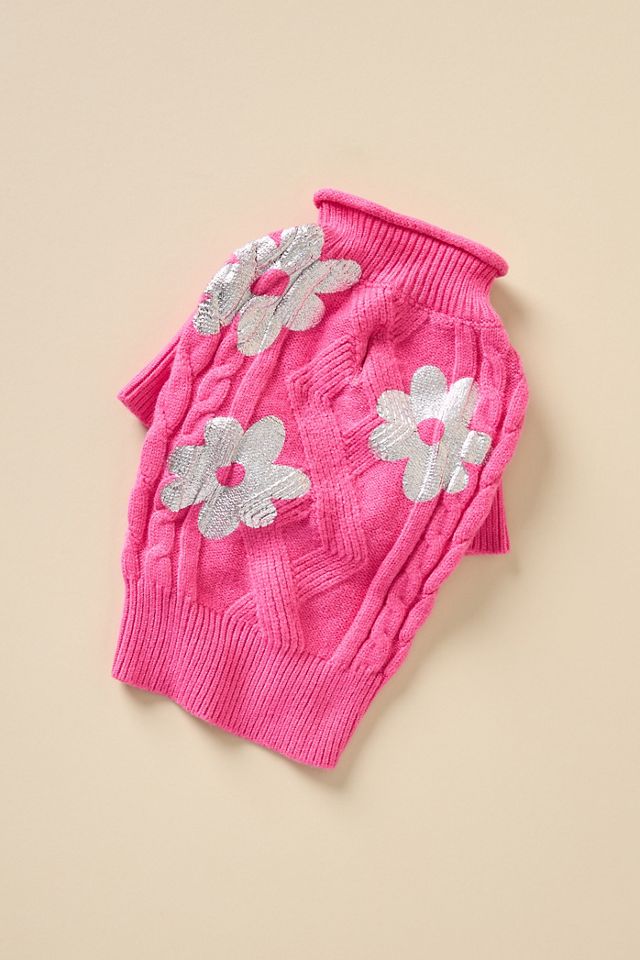 Anthropologie x Maxbone Floral Dog Sweater #3