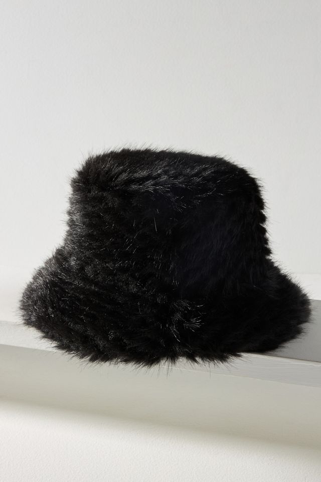 Lucky Zone Wild Faux-Fur Bucket Hat #1